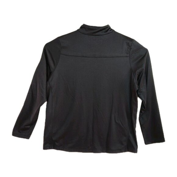 Browning 1/4-Zip Sweatshirt Men's Size XL Black Embroidered Logo Mock Neck - Picture 3 of 11